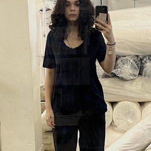 All Pima Apparel t shirt in black